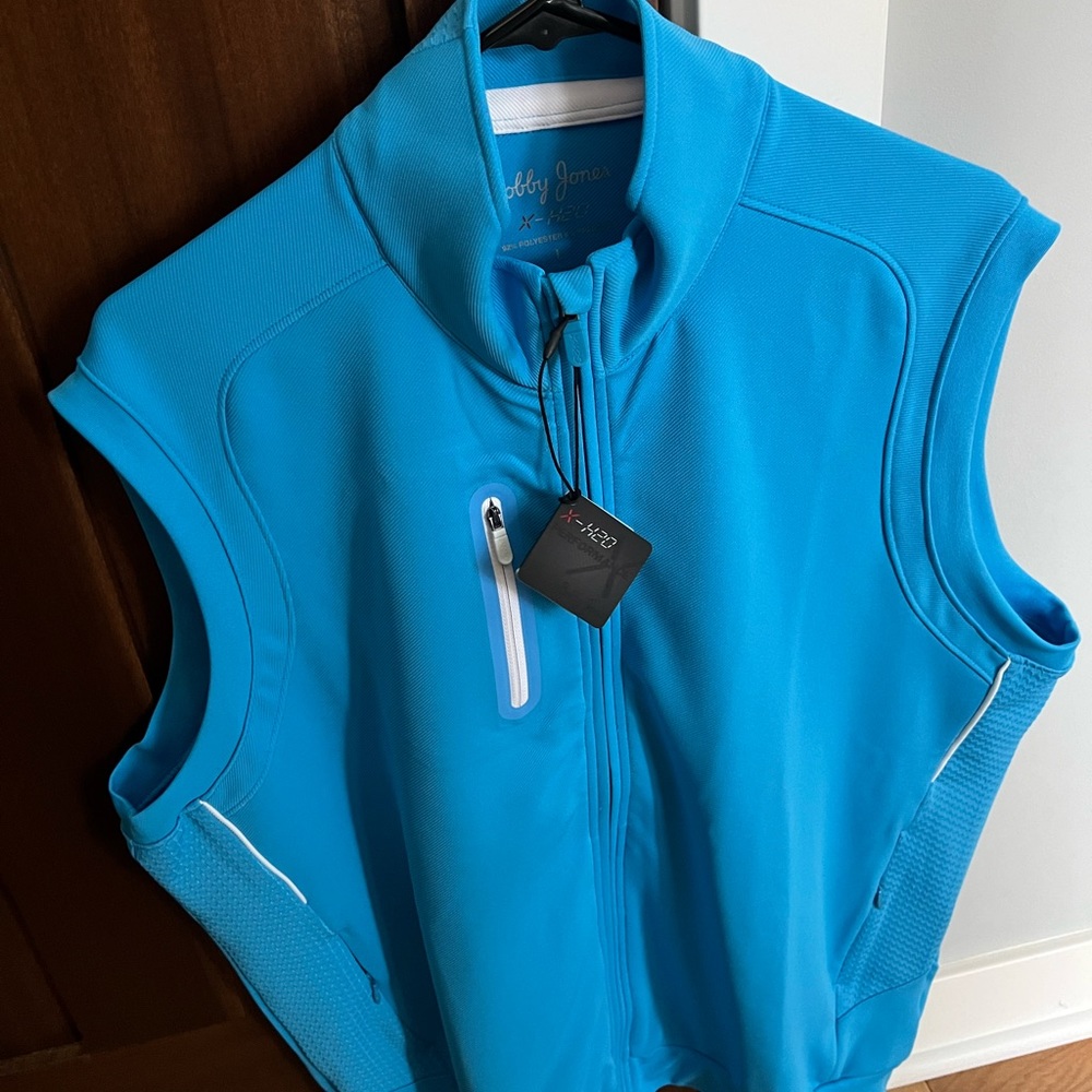 New Bobby Jones Sleeveless Golf Sweater